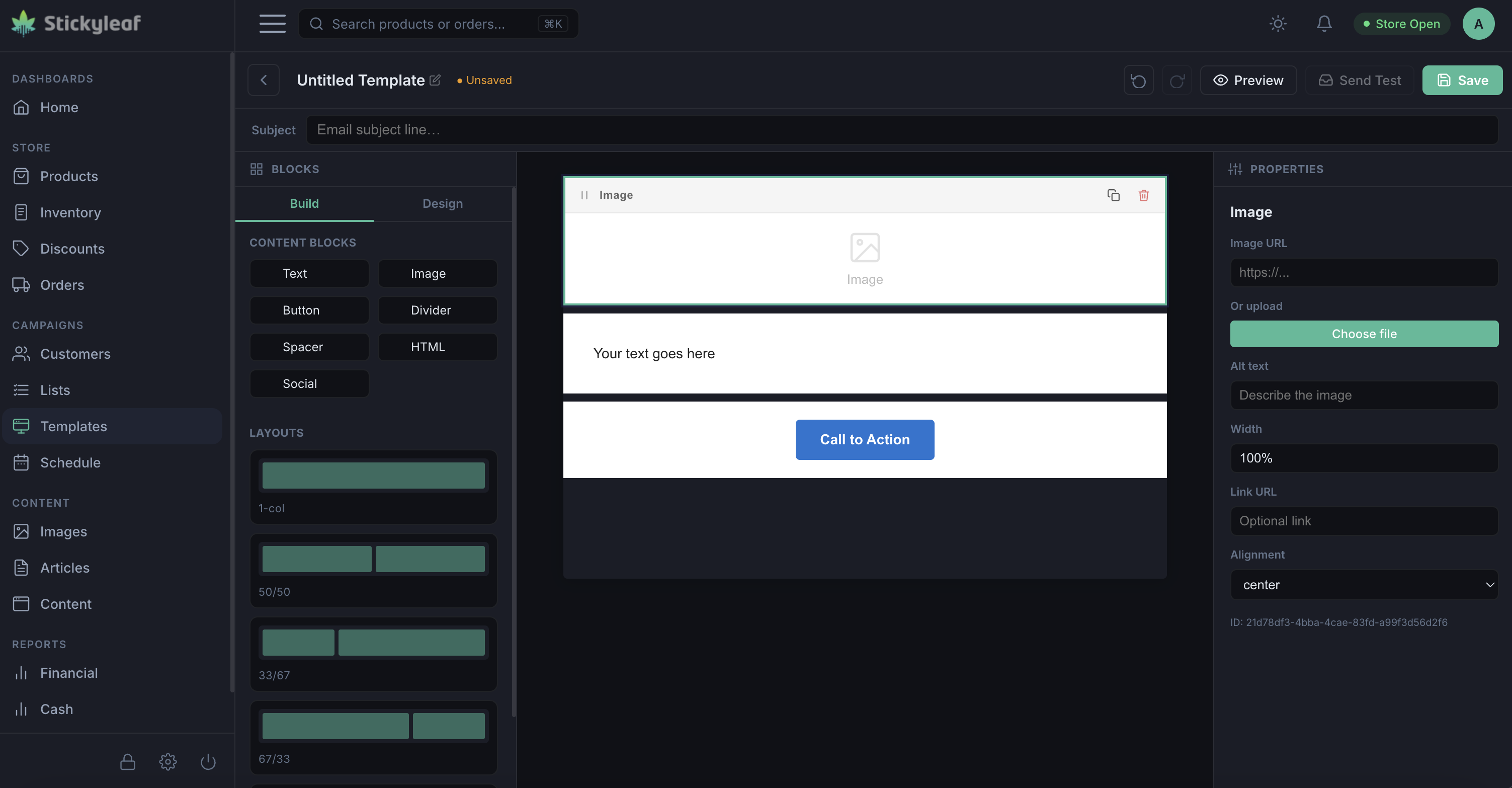 Email Campaign Builder